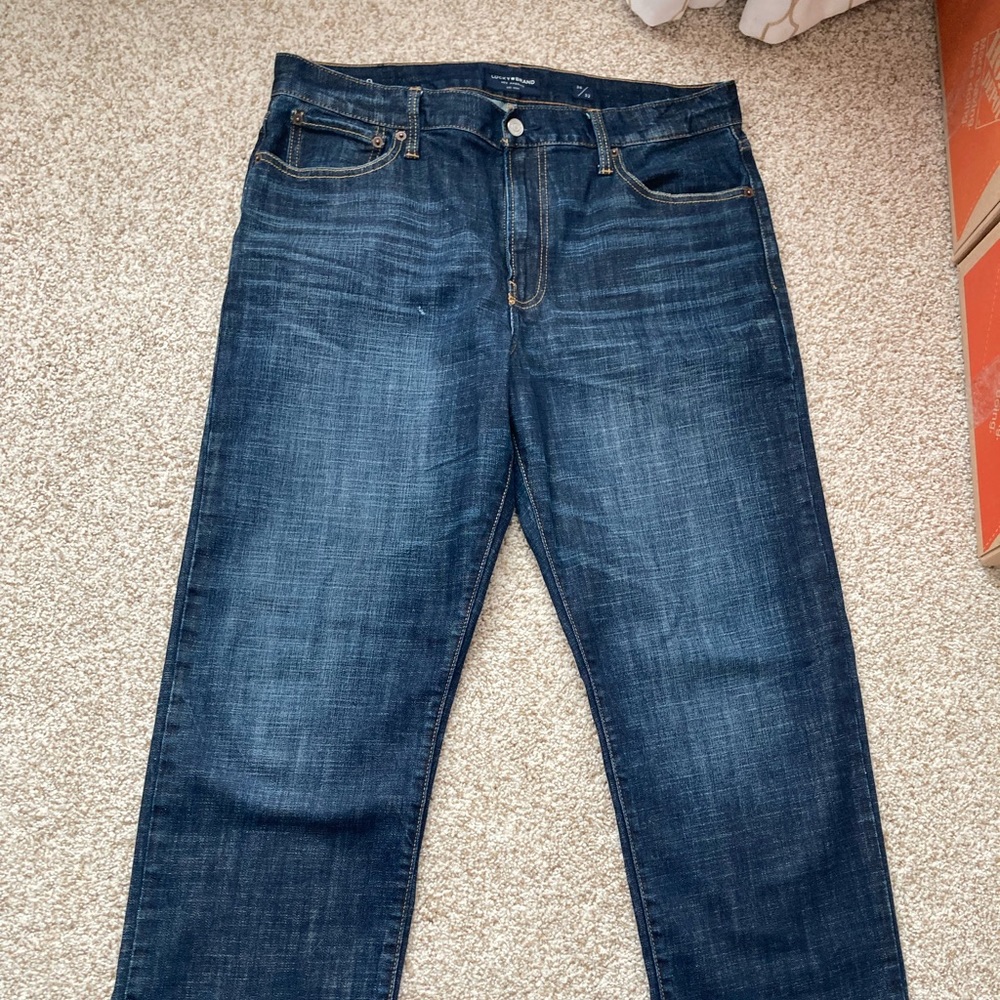 Men’s Lucky Jeans 36x32, Classic Straight Fit